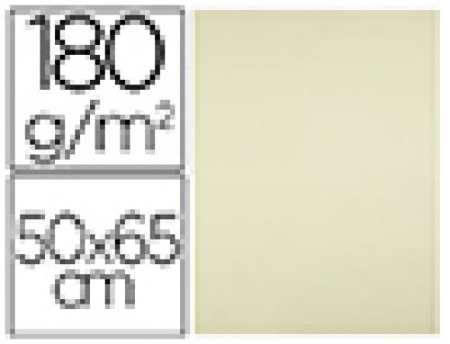 Cartolina liderpapel 50x65 cm 180 gr amarelo pack de 25 unidades , Liderpapel , 79444 , 8423473794443